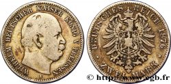 ALLEMAGNE - PRUSSE 2 Mark Guillaume Ier 1876 Berlin