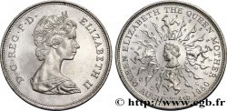 UNITED KINGDOM 25 New Pence (1 Crown) 80e anniversaire de la reine mère 1980  AU 