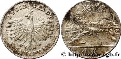 GERMANY - FRANKFURT FREE CITY 1 Kreuzer 1839-1840 Francfort