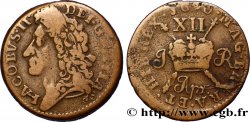 IRELAND REPUBLIC 1 Shilling Jacques II frappée pour le mois d’Avril 1690 