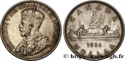 CANADA 1 Dollar Georges V jubilé d’argent 1936 