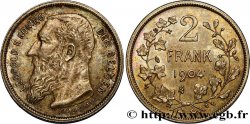 BÉLGICA 2 Francs Légende flamande 1904 