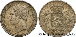 BELGIEN 5 Francs Léopold Ier 1851 