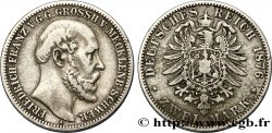 GERMANY - MECKLENBURG-SCHWERIN 2 Mark Frédéric-François 1876 Berlin