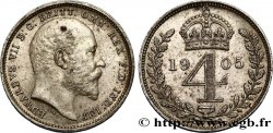 UNITED KINGDOM 4 Pence Edouard VII 1905 