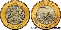 MALAWI 10 Kwacha emblème / scène agricole 2006  MS 
