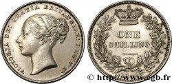 VEREINIGTEN KÖNIGREICH 1 Shilling Victoria tête jeune 1843 