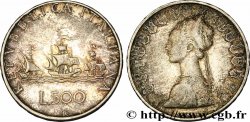 ITALY 500 Lire “caravelles” 1958 Rome AU 