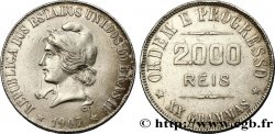 BRASIL 2000 Reis 1907 