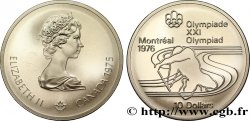 CANADA 10 Dollars JO Montréal 1976 canoë 1975 