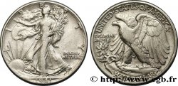 ÉTATS-UNIS D AMÉRIQUE 1/2 Dollar Walking Liberty 1941 Philadelphie