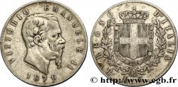 ITALIE 5 Lire Victor Emmanuel II 1876 Rome