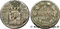 GREECE 2 Lepta 1857 