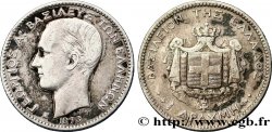 GREECE 1 Drachme Georges Ier 1873 Paris