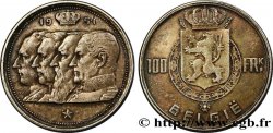 BELGIO 100 Francs Quatre rois de Belgique, légende flamande 1951  BB 