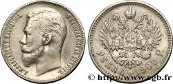 RUSSIA - NICHOLAS II 1 Rouble 1907 Saint-Petersbourg