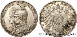ALEMANIA - PRUSIA 2 Mark Guillaume II 200e anniversaire de la Prusse 1901 Berlin