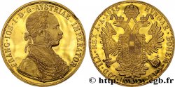 AUSTRIA 4 Ducats, refrappe moderne François Joseph  1915  AU 
