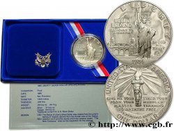 UNITED STATES OF AMERICA 1 Dollar Proof Statue de la Liberté, Ellis Island 1986 San Francisco