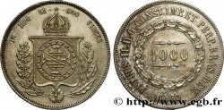 BRASILE 1000 Reis Empereur Pierre II 1860 