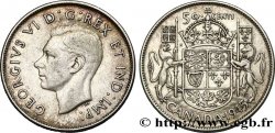 CANADA 50 Cents Georges VI 1945 