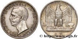ITALY 5 Lire Victor Emmanuel III 1927 Rome 