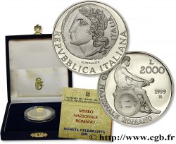 ITALIE 2000 Lire Proof Musée National Romain 1999 Rome - R FDC 