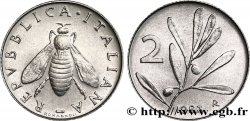 ITALY 2 Lire abeille 1983 Rome  MS 