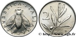 ITALIE 2 Lire abeille 1985 Rome - R