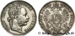 AUSTRIA 1 Florin François-Joseph Ier / aigle bicéphale 1880 Vienne AU 