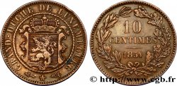 LUXEMBURG 10 Centimes 1854 Utrecht