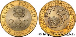 PORTUGAL 200 Escudos 50e anniversaire des Nations Unies 1995  VZ 