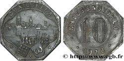 ALLEMAGNE - Notgeld 10 Pfennig Crailsheim 1918 