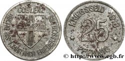 ALEMANIA - Notgeld 25 Pfennig Coblenz (Coblence) 1918 