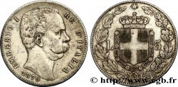 ITALIE 5 Lire Humbert Ier 1879 Rome