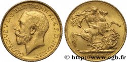 INDE 1 Souverain (Sovereign) Georges V 1918 Bombay SUP 