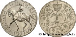 UNITED KINGDOM 25 New Pence jubilé d’argent d’Elisabeth II 1977  AU 