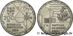 PORTUGAL 200 Escudos la partition du Monde en 1494 1994 