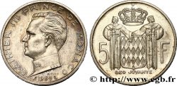 MONACO 5 Francs Rainier III 1960 Paris AU 