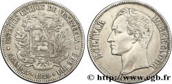 VENEZUELA 5 Bolivares Simon Bolivar 1929 Philadelphie TTB 
