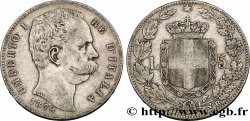 ITALIE 5 Lire Humbert Ier 1879 Rome