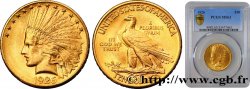 ÉTATS-UNIS D AMÉRIQUE 10 Dollars or  Indian Head , 2e type 1926 Philadelphie SPL63 PCGS