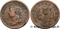 CANADá
 1/2 Penny Token Nouvelle-Écosse Georges IV 1823 