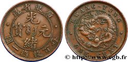 CHINE 1 Cent province de Kwangtung empereur Kuang Hsü, dragon 1900-1906  TTB 