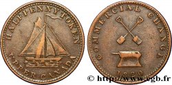 KANADA 1/2 Penny Upper Canada - Commercial Change 1820 