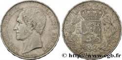 BÉLGICA 5 Francs Léopold Ier 1850 