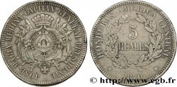 HONDURAS Épreuve de 5 Réales 1870  TTB 