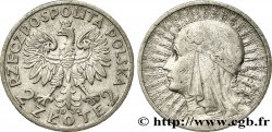 POLAND 2 Zlote Reine Jadwiga 1932 Varsovie