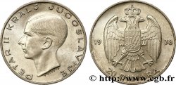 YUGOSLAVIA 20 Dinara Pierre II 1938 Belgrade MS 
