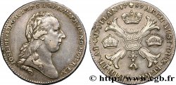 BELGIQUE - PAYS-BAS AUTRICHIENS 1 Kronenthaler Joseph II 1789 Bruxelles TTB 